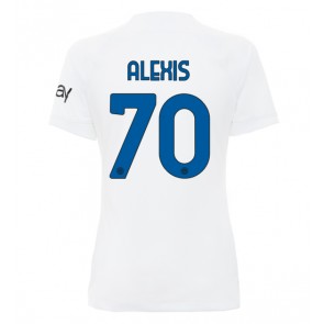 Inter Milan Alexis Sanchez #70 Replika Udebanetrøje Dame 2023-24 Kortærmet